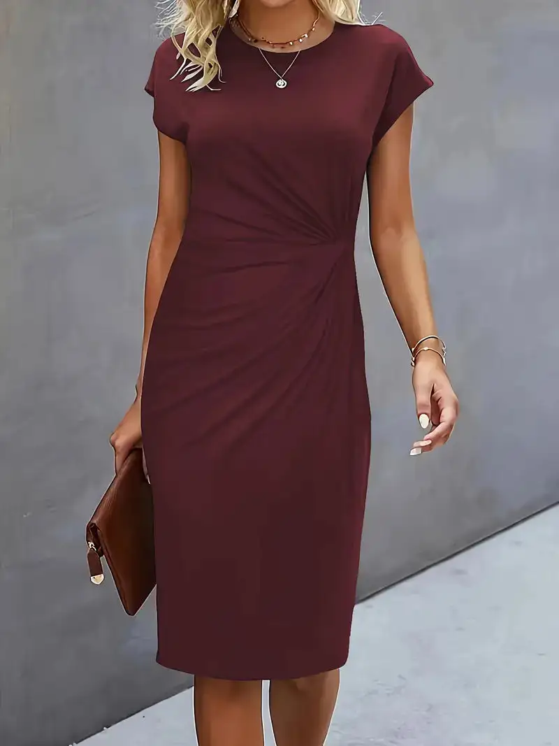  Short Sleeve Dress