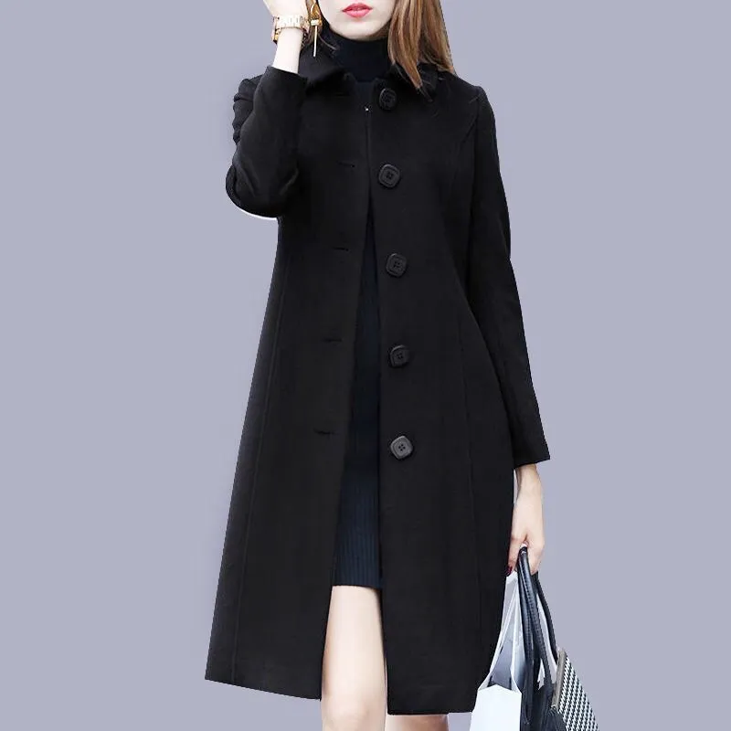 Classic Single Breasted Trench Coat