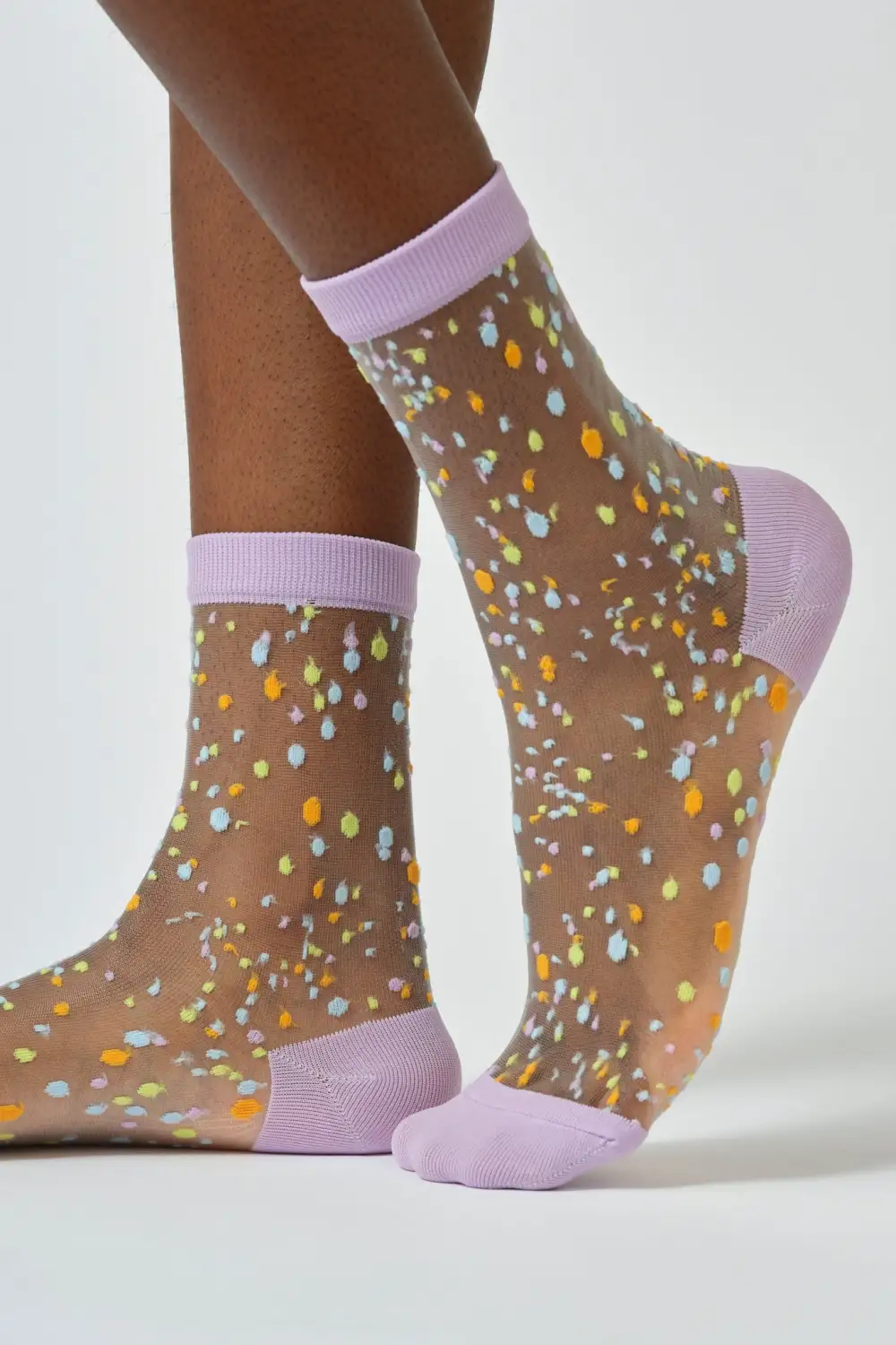 Everyday Sheer Dot Socks