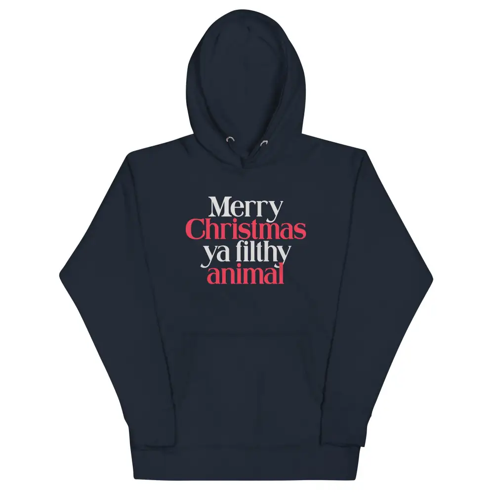 Merry Ya Filthy Animal Unisex Comfort Hoodie