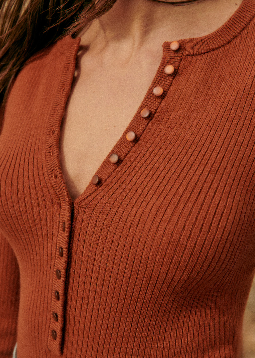 Merino Wool And Organic Long-Sleeved