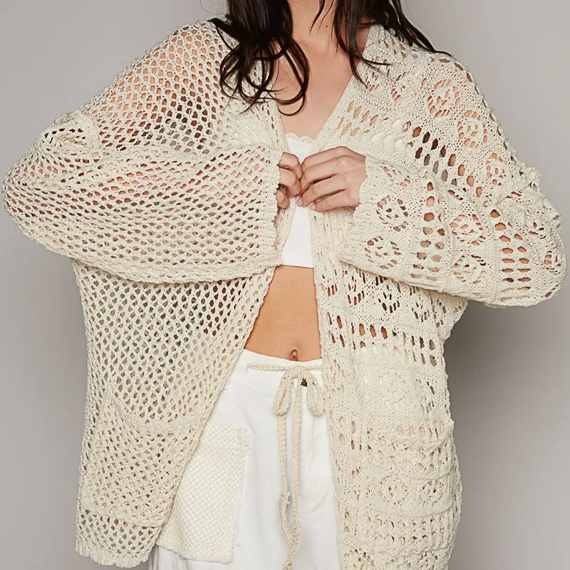 Modern Open Front Everyday Cardigan