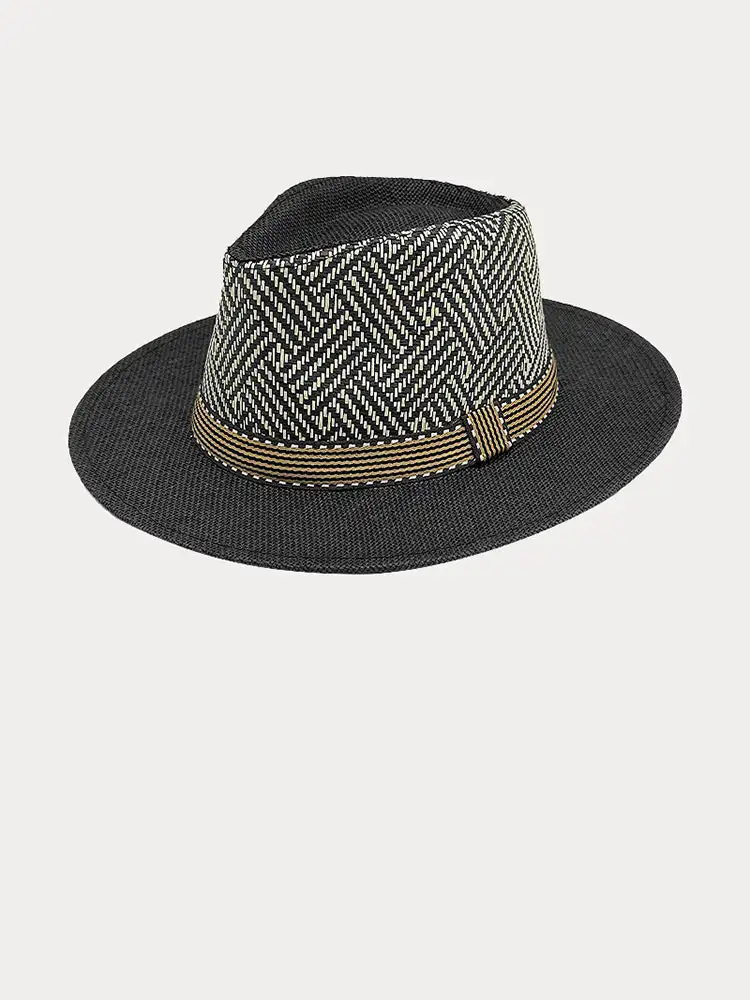 Airy Mesh Perforated Panama Fedora
