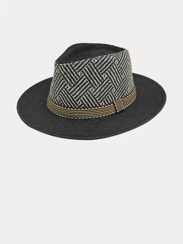 Airy Mesh Perforated Panama Fedora