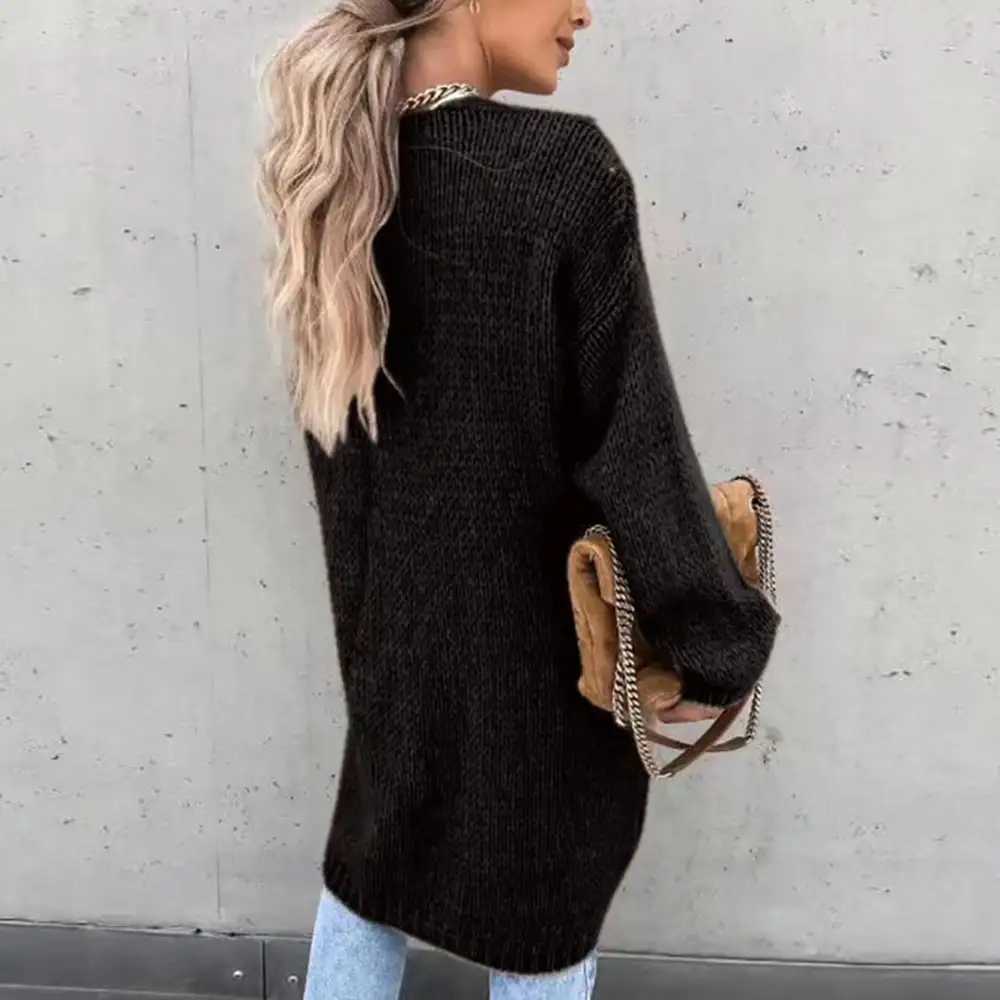 Oversized Knit Duster Longline Cardigan