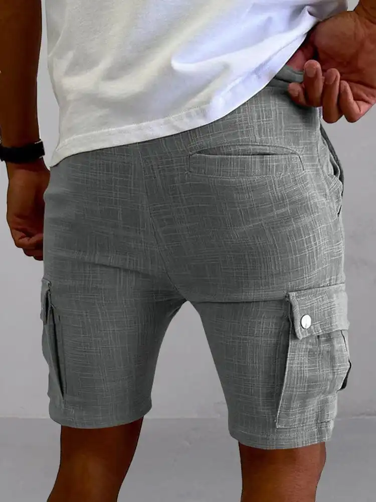 Lightweight Cotton Cargo Shorts