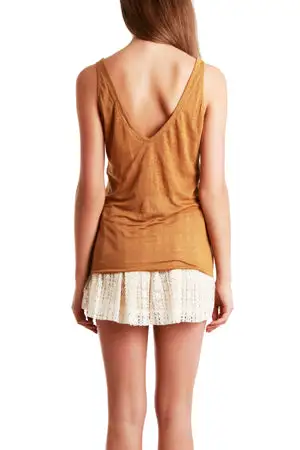 Refined Linen Tank Top