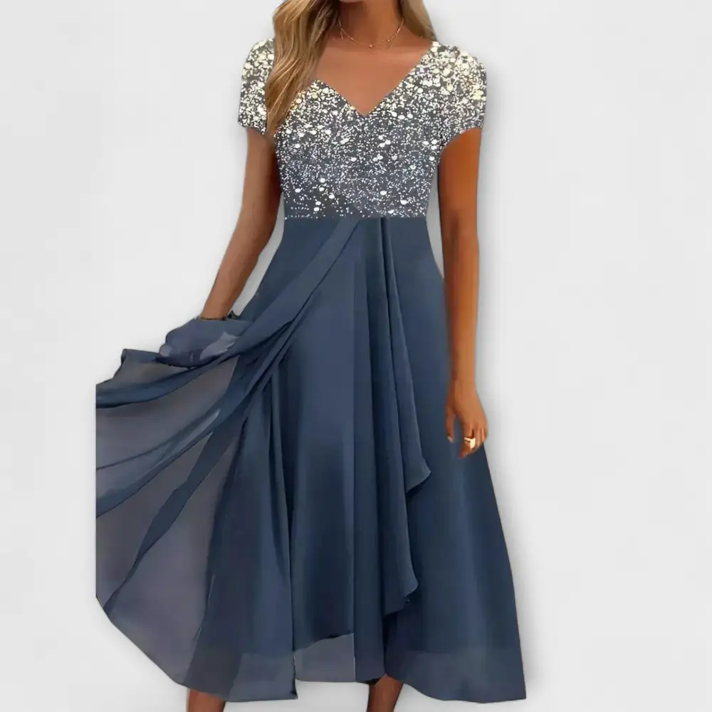Relaxed Chiffon Everyday Casual Dress