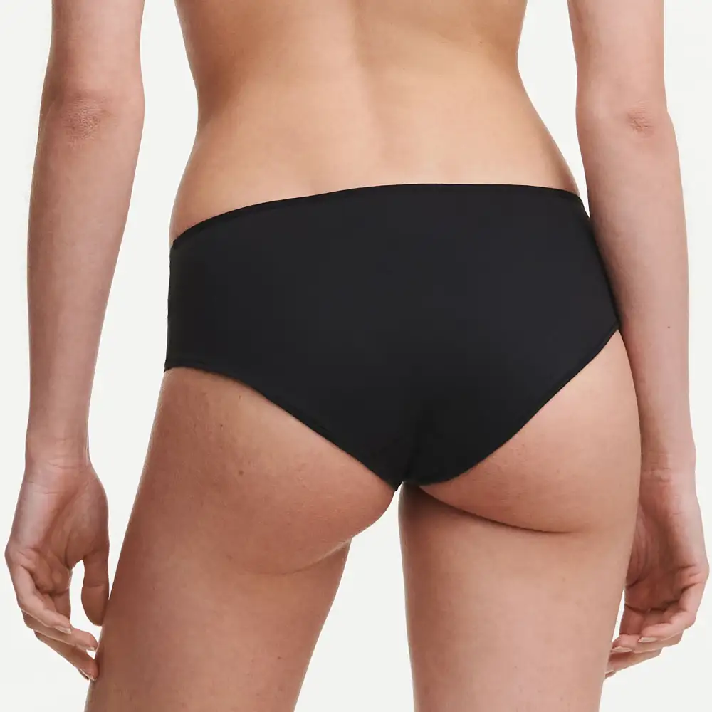 Women's High Cut Cotton Gusset Lace Mesh Microfiber Cotton Soft Fabric Supportive Fit Boxer Panty