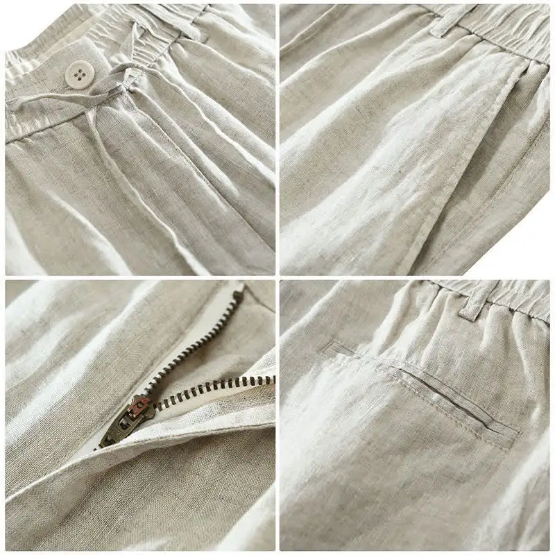 Drawstring Pocketed Shorts