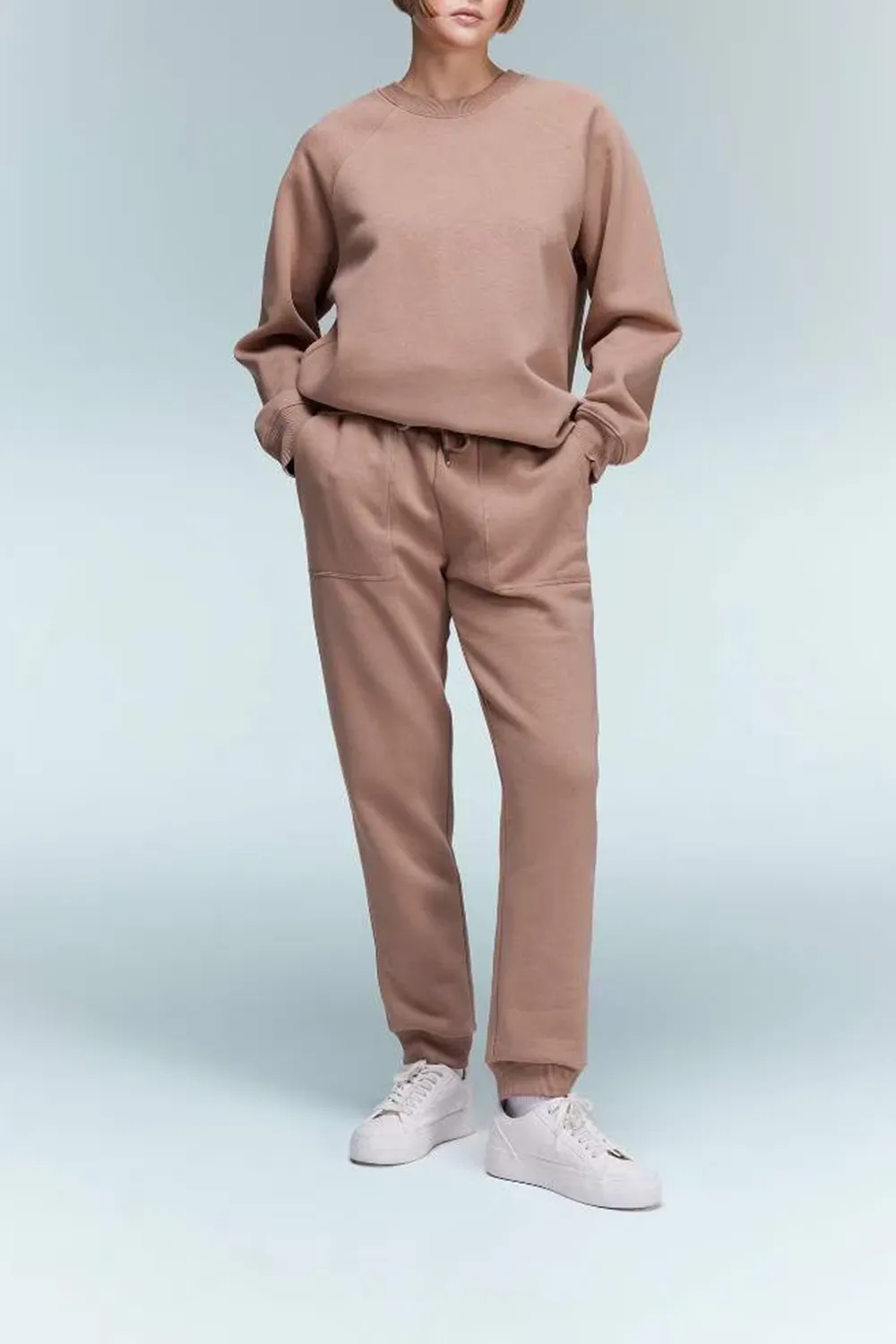 Slim Fit Solid Color Trousers