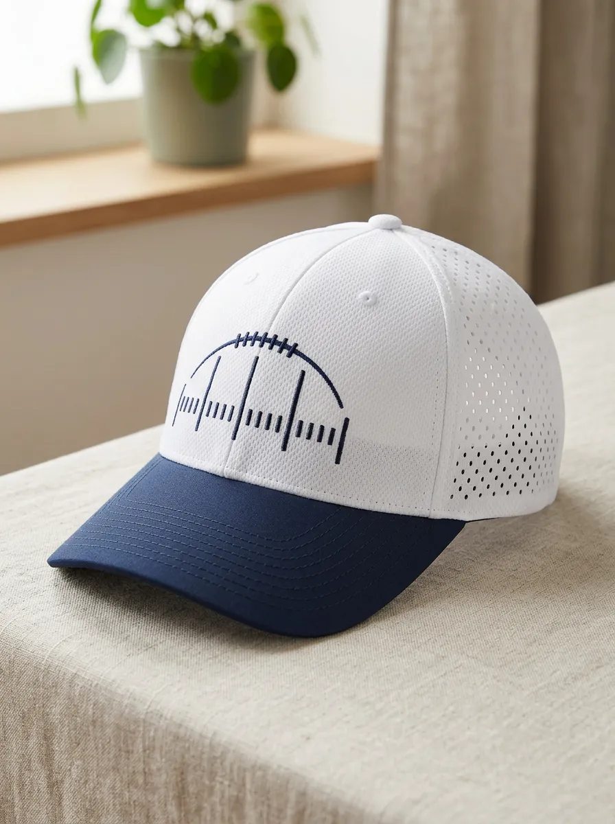 Men's Heritage American Football Fan Field Line Printed Cap