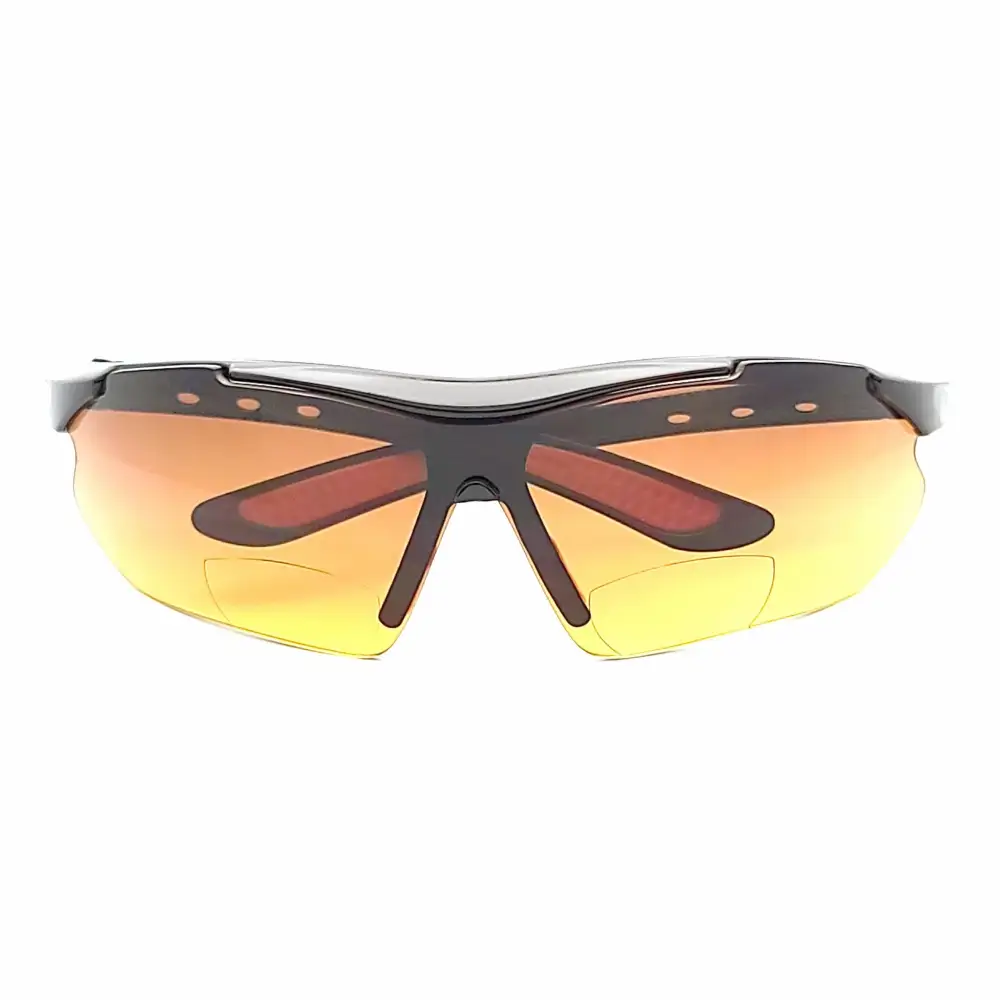 Bifocal Yellow-Tint Reading Glasses