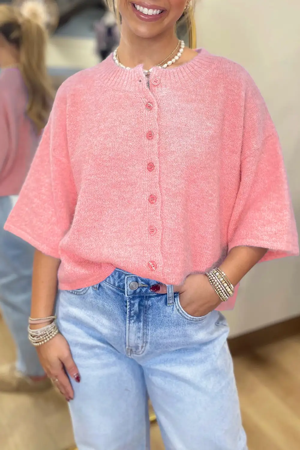 Button Front Cardigan