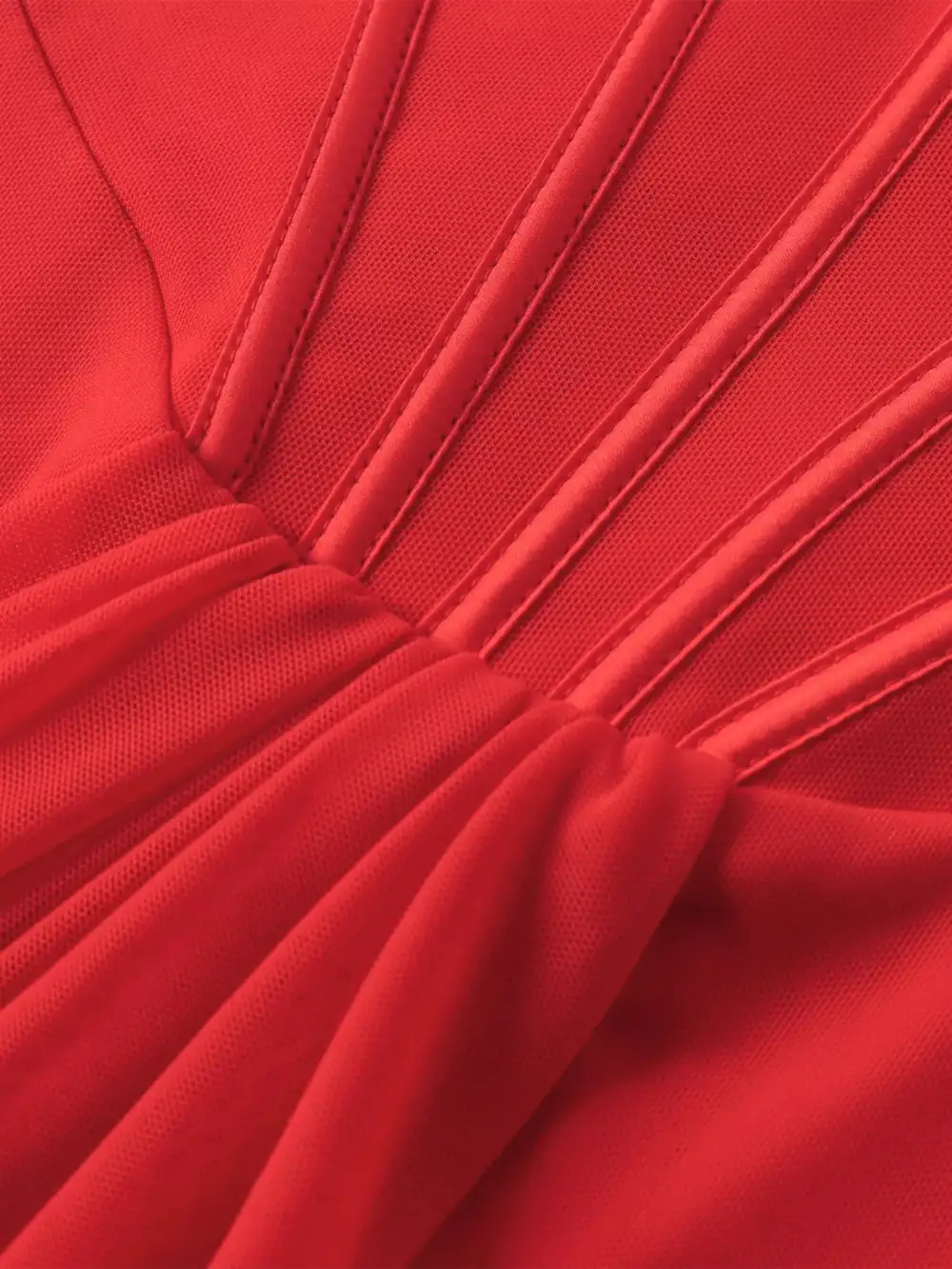 Finish Ruched Mini Dress