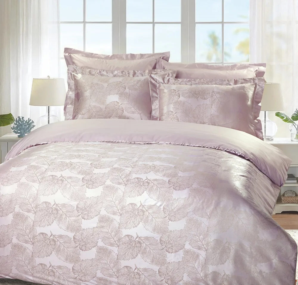 Balanced Cotton Jacquard Coordinated Bedding Collection