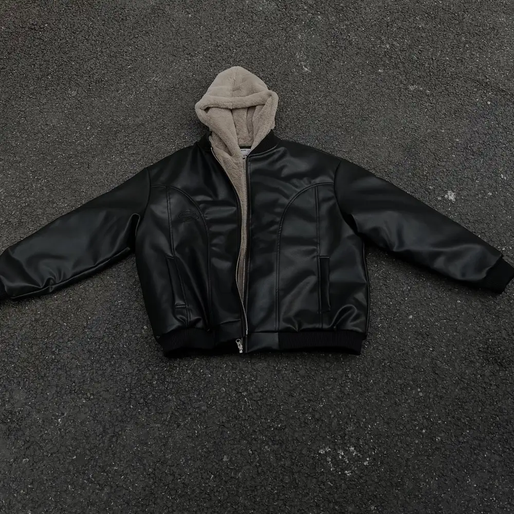 Two Layer Leather Jacket