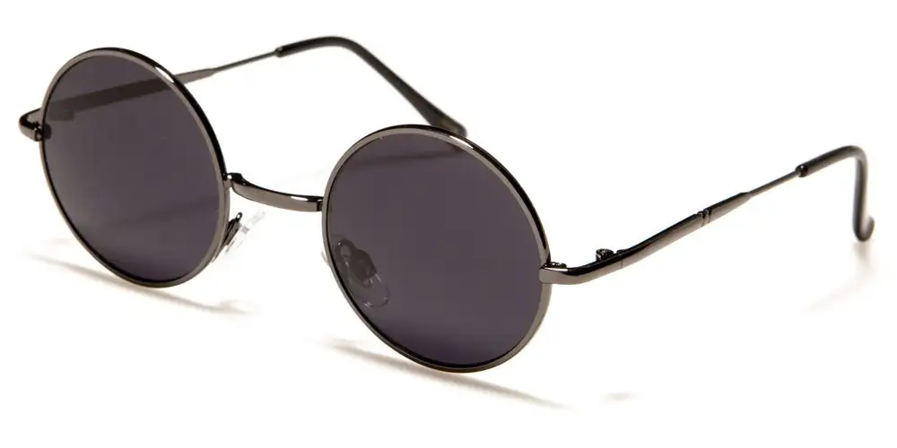 Polished Unisex Round Sunglasses