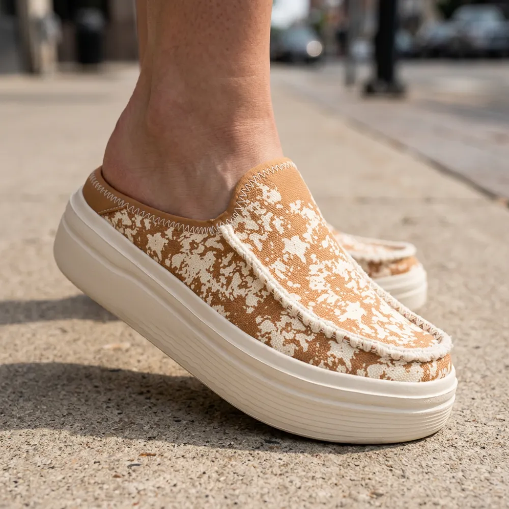 Austin Slide Classic Platform Mule Shoe