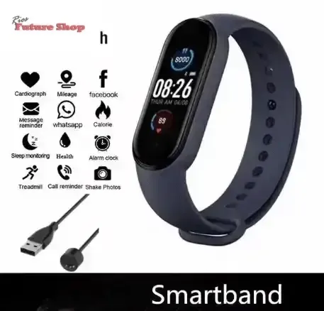 SmartBand PRO v2.3 | Advanced Fitness Tracker | Heart Rate & Sleep Monitor