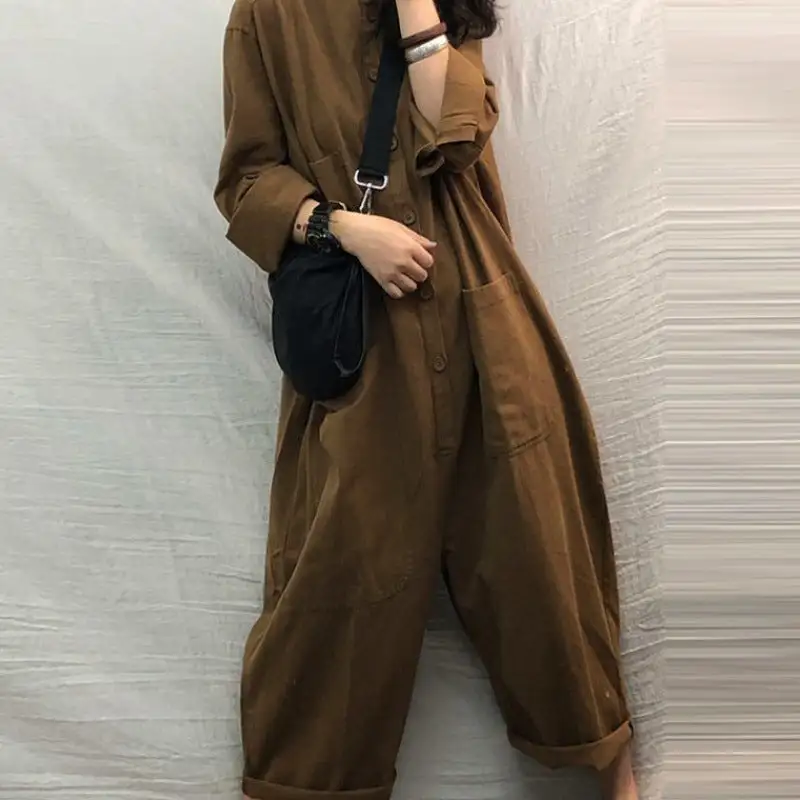 Relaxed Comfort Loose-Fit Jumpsuit
