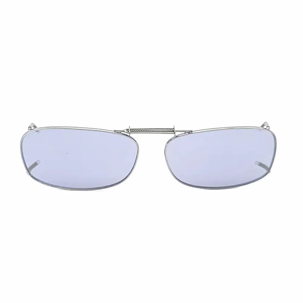 51mm Rectangular Polarized Clip-On Sunglasses