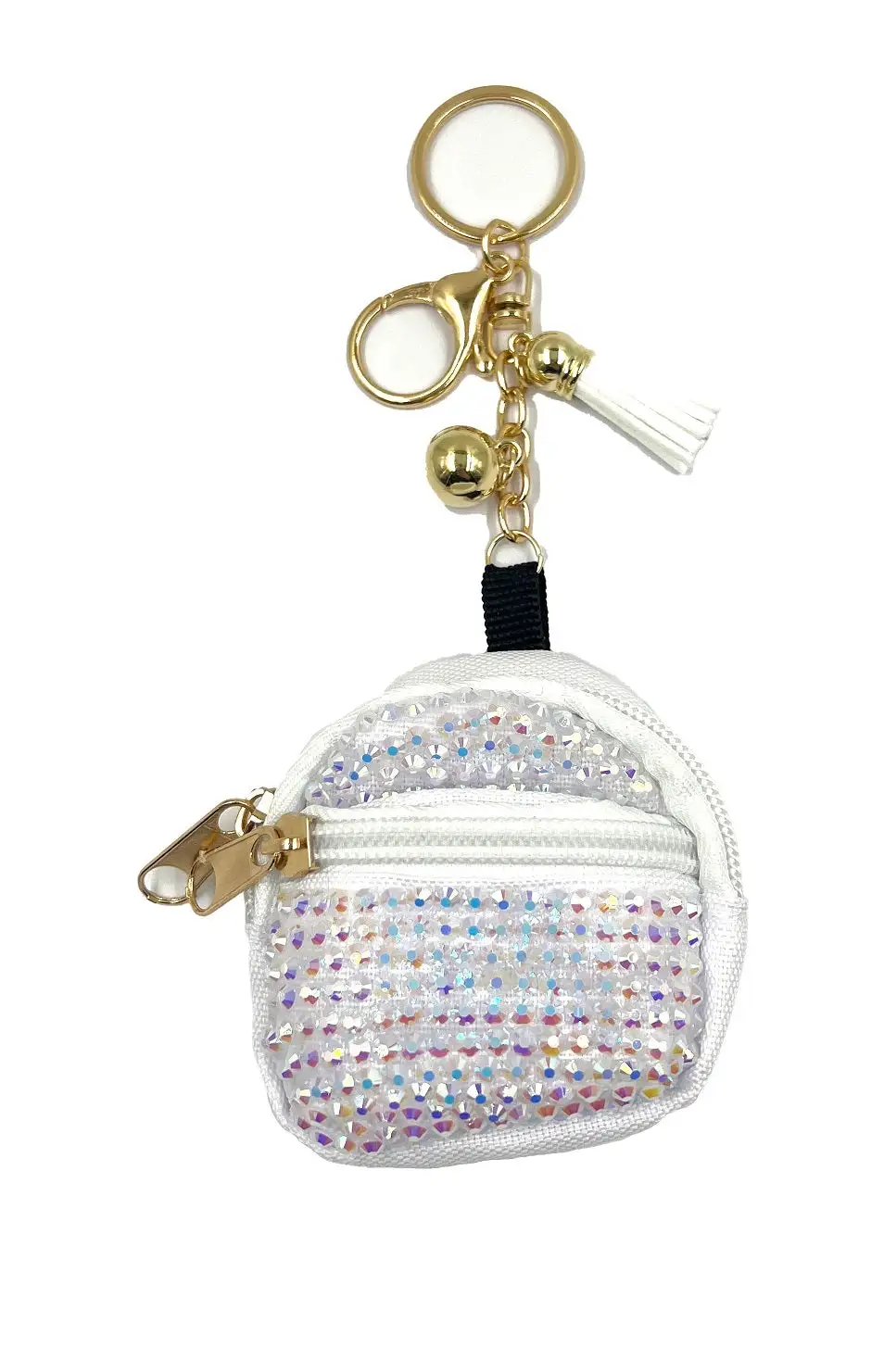 Compact Mini Purse Charm Keychain