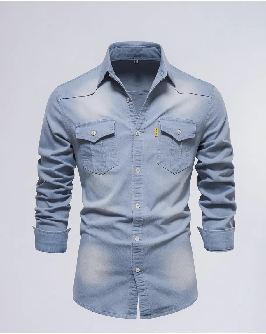 Timeless Denim Button Up Shirt