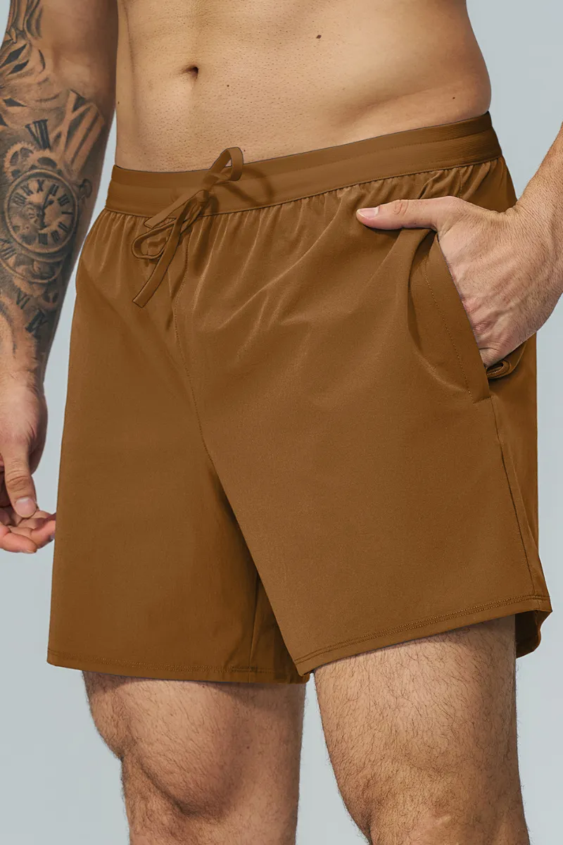Breathable Drawstring Water Resistant Athletic Shorts