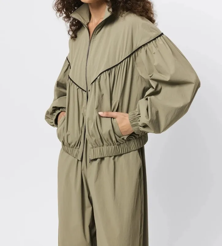 Fern Funnel-Neck Jacket