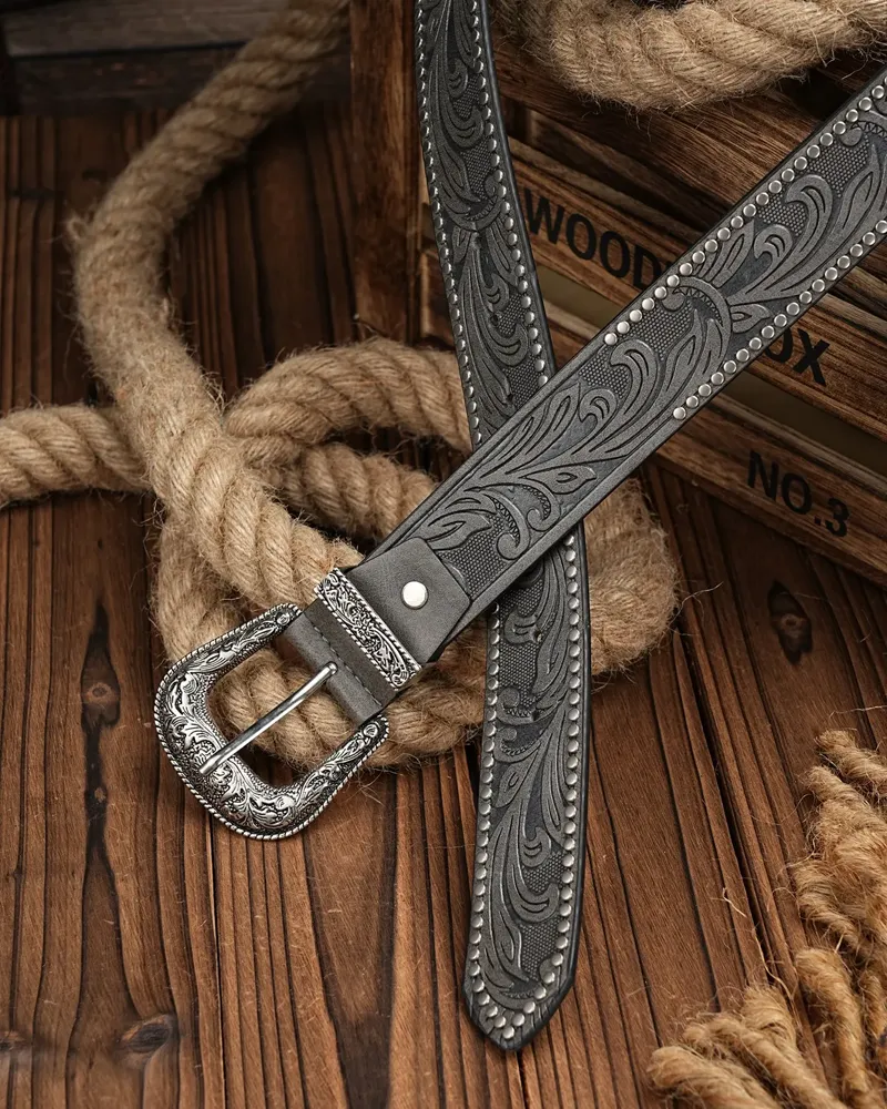 Classic Studded Women's Belt