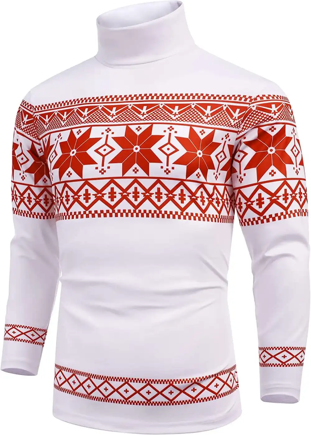 Slim Fit Basic Turtleneck Knitted Pullover Sweaters Jeans