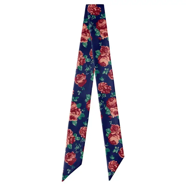 Sylvan Floral Pattern Hair Scarf
