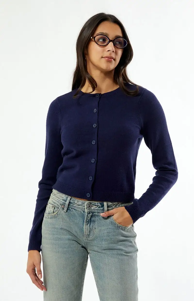 LA Hearts Marley Button Down Cardigan