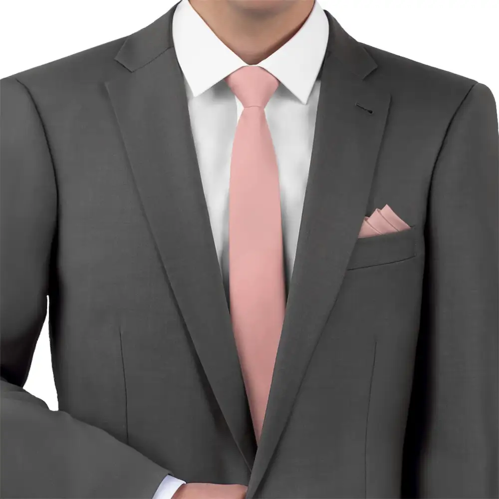 Artful Solid Theme Necktie
