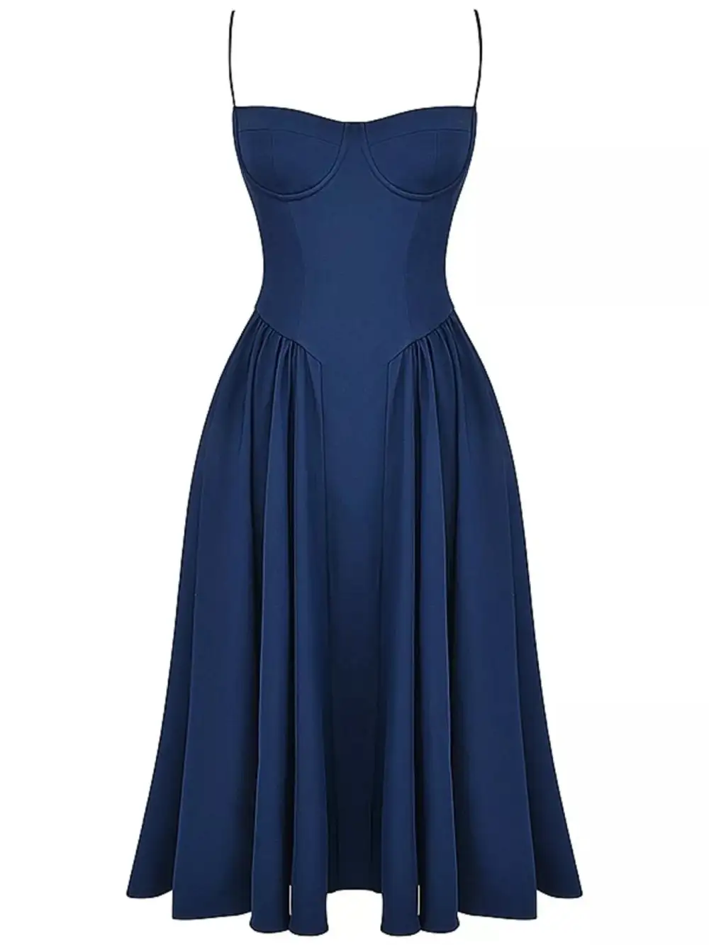 Easy Fit Sleeveless Midi Dress