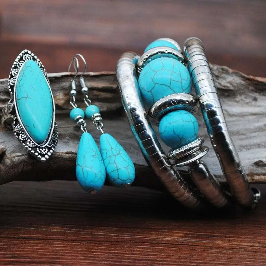 Ethnochic Necklace Earring Set