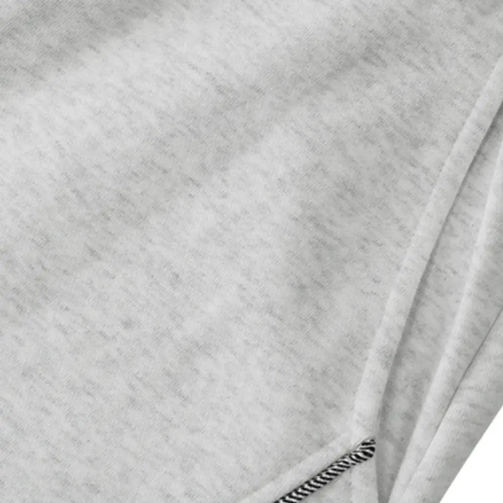 Curved Leg Seam Detail Colorblock Men's Casual Pants
