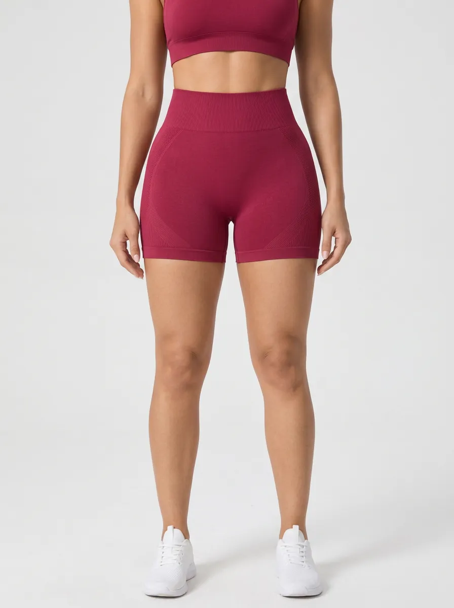 Women's Daily Motion High Waist Seamless Fitness Shorts
