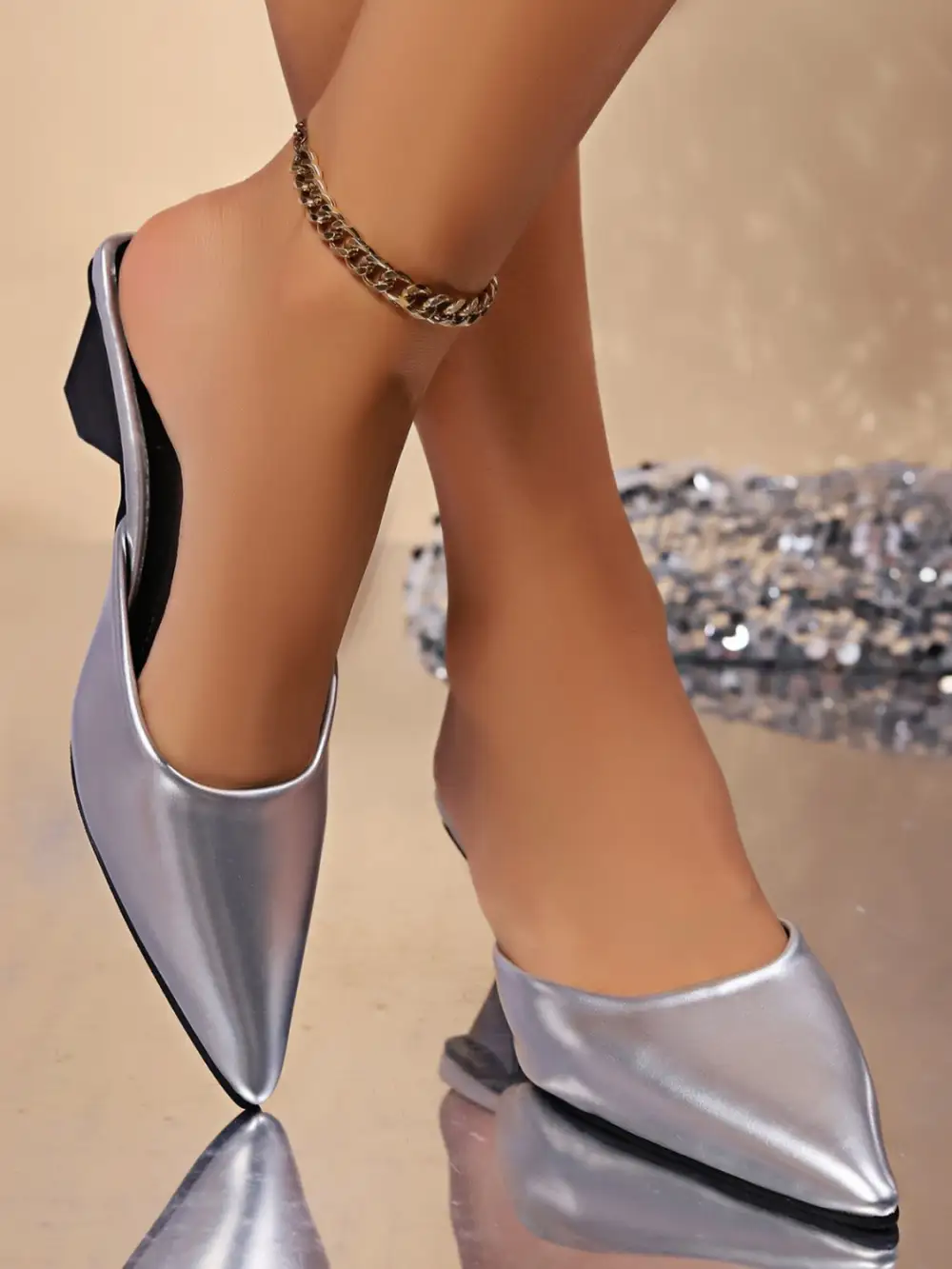 Pu Leather Sandals