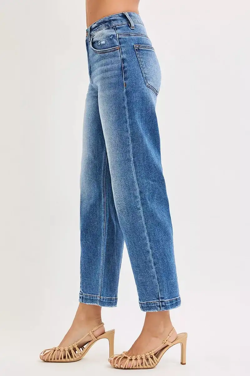 Casual High Waist Denim Jeans