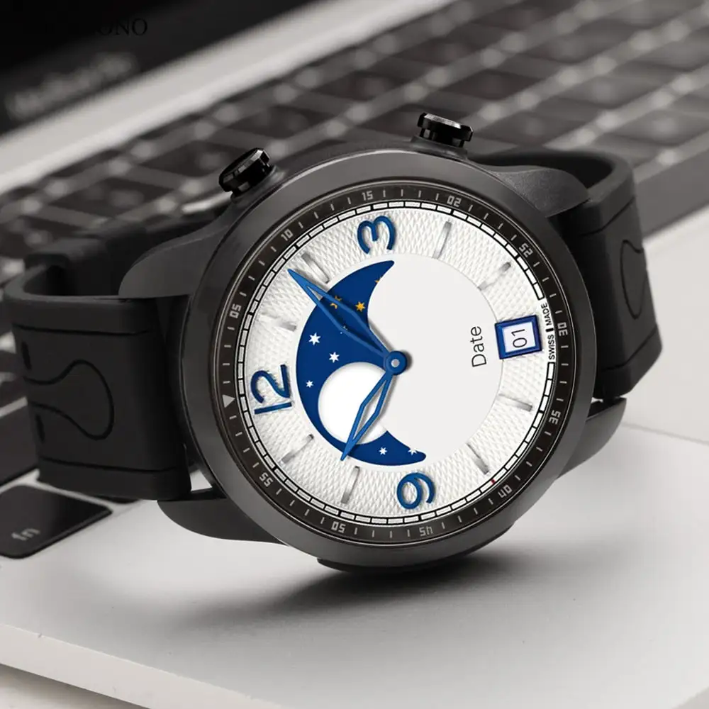 1.3 inch IPS LCD sport smart watch support GPS Waterproof