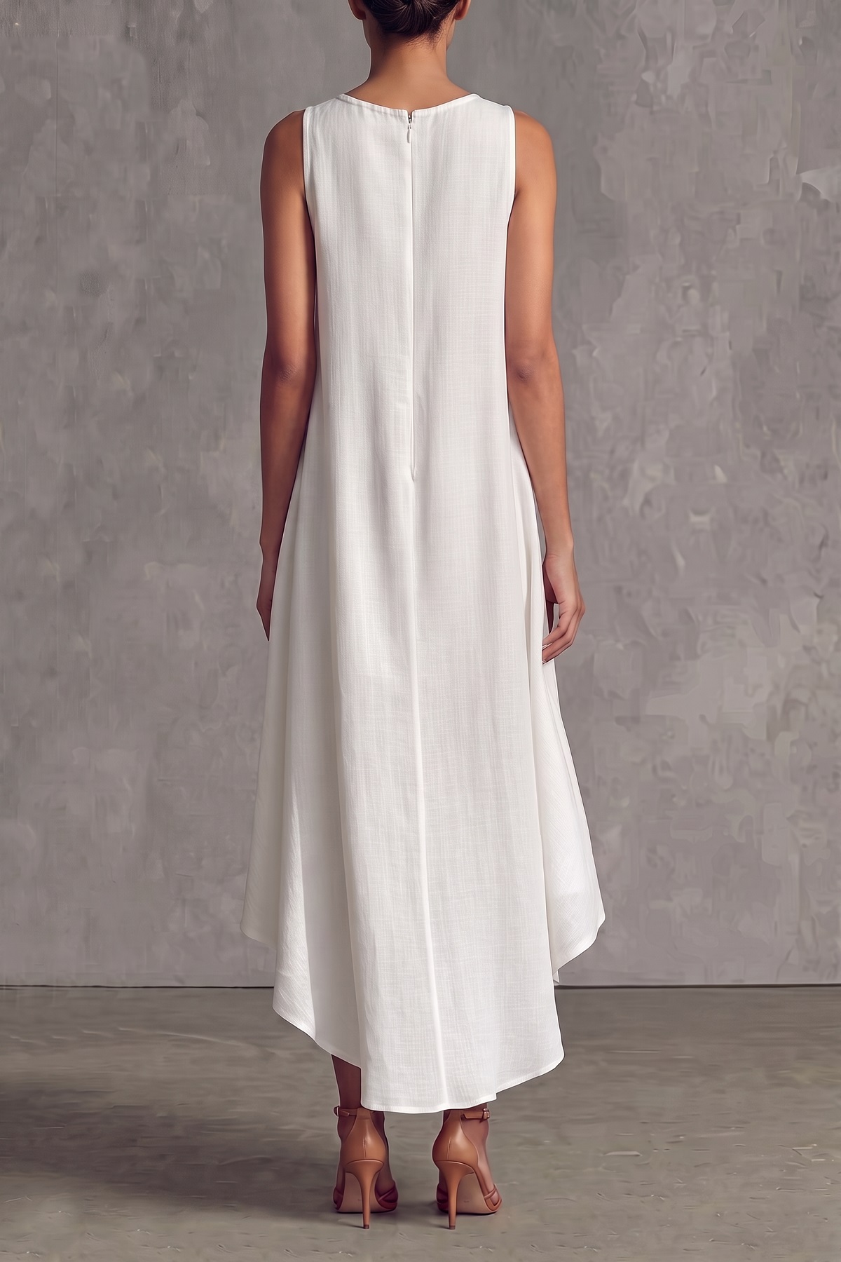 Sleeveless Midi Dress