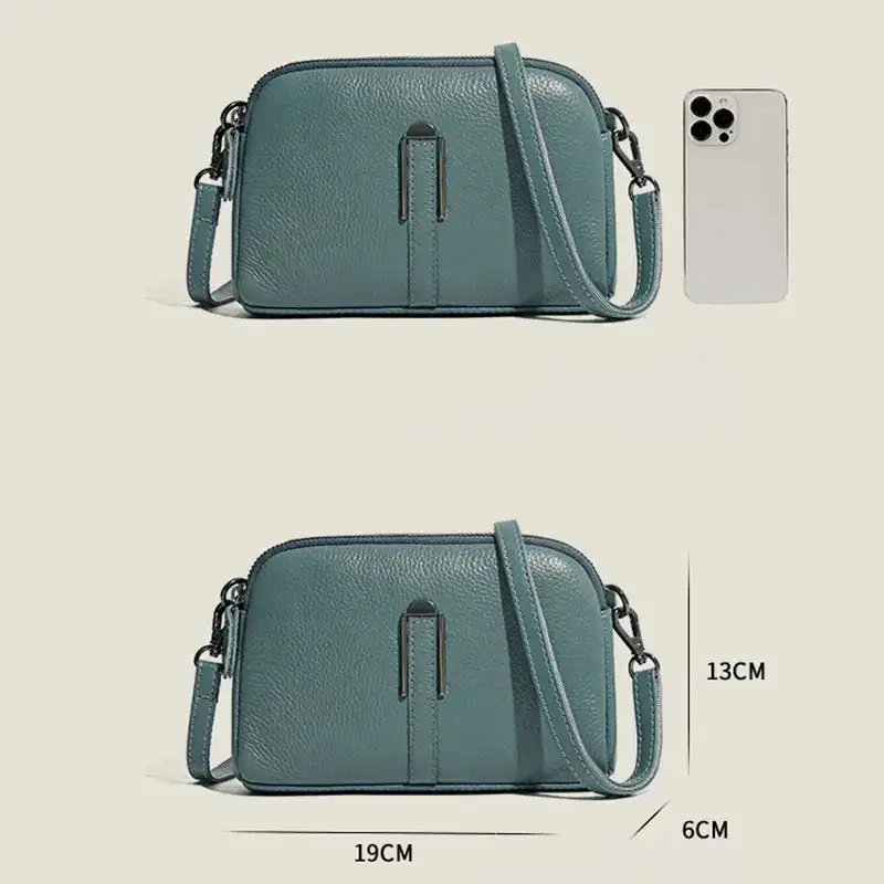 Refined Craft: Brilliant Genuine Leather Signature Handbag