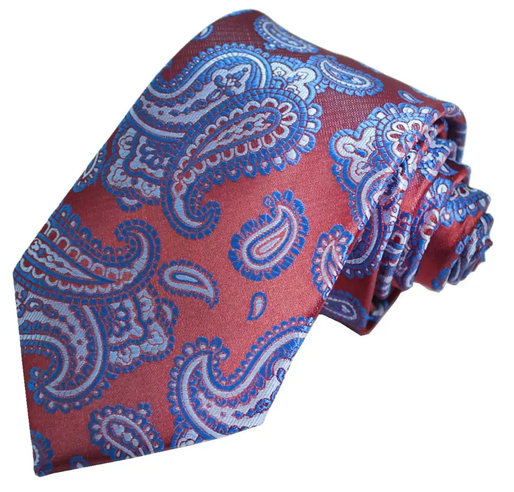 Understated Essential Paisley Men's Necktie