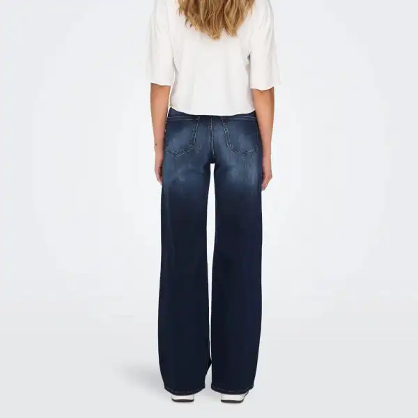 Relaxed Wide-Leg High-Waist Women's Jeans