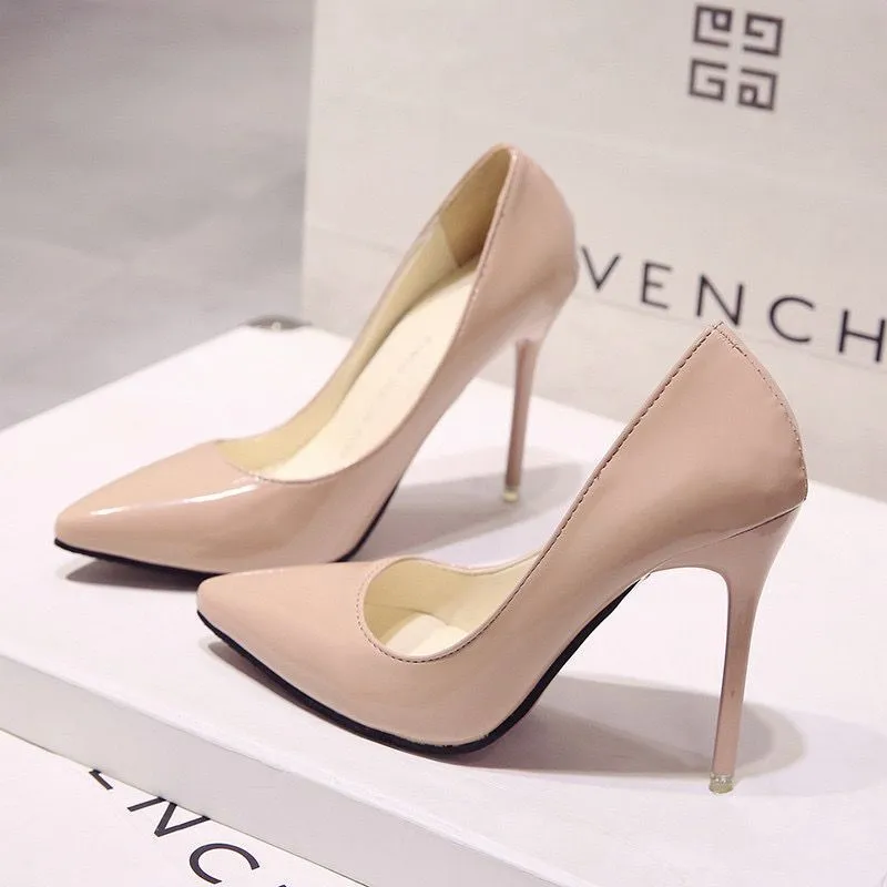 Slip On Stiletto Heels