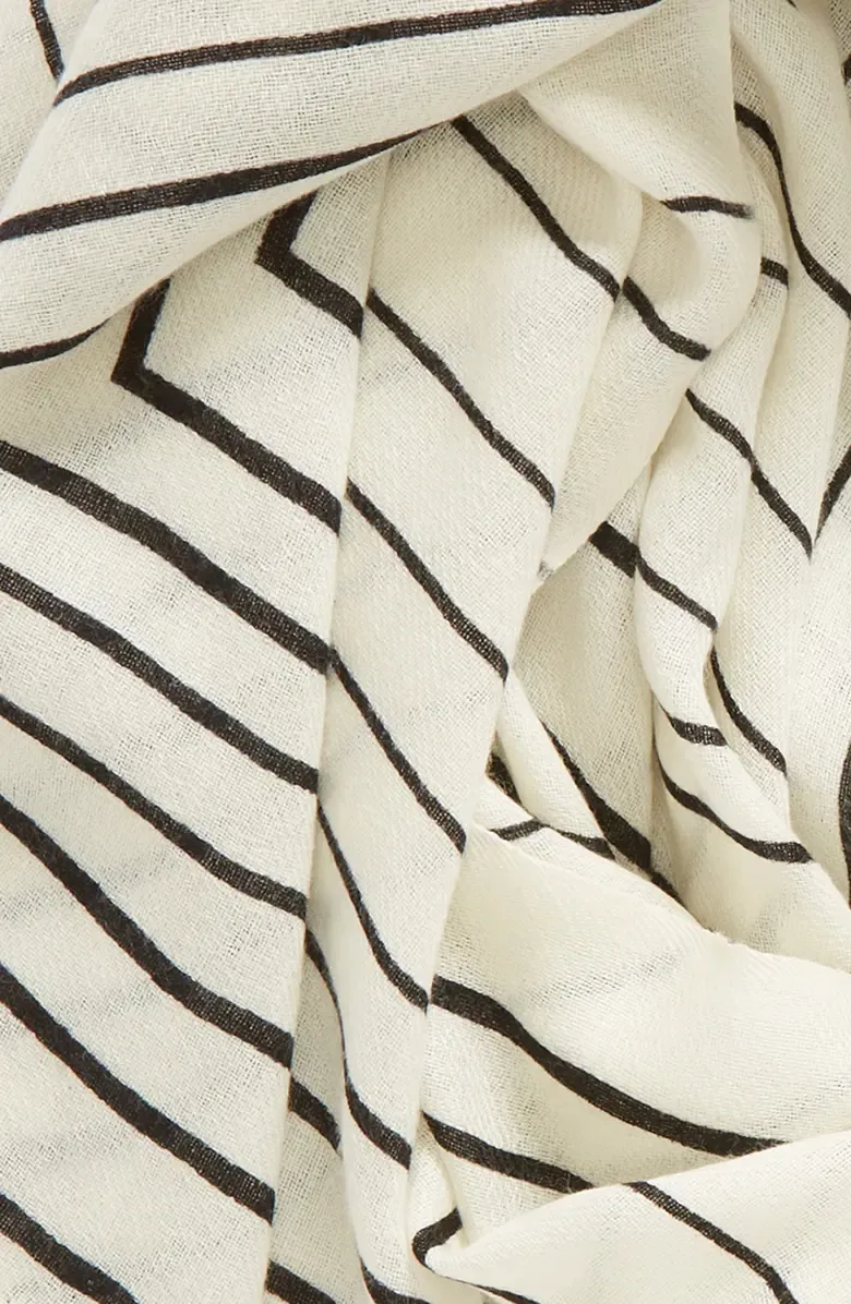 Art Graphic Printed Wool & Cashmere Scarfs