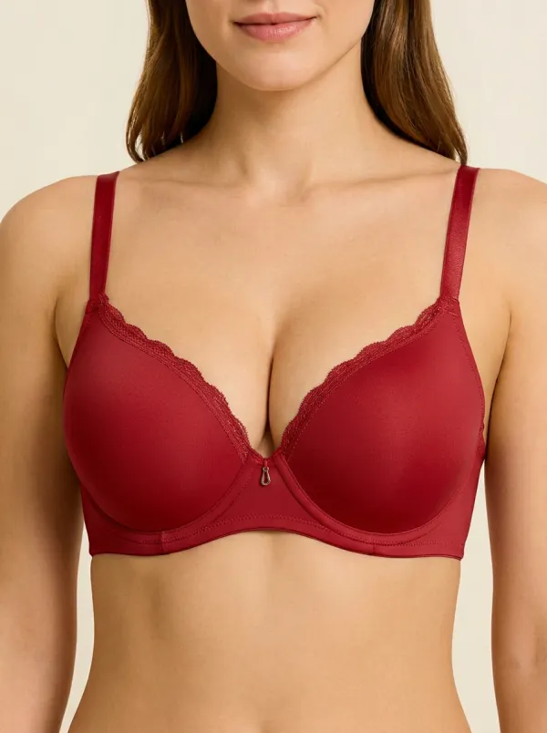 Women's Push-Up Lace-Trim Bra