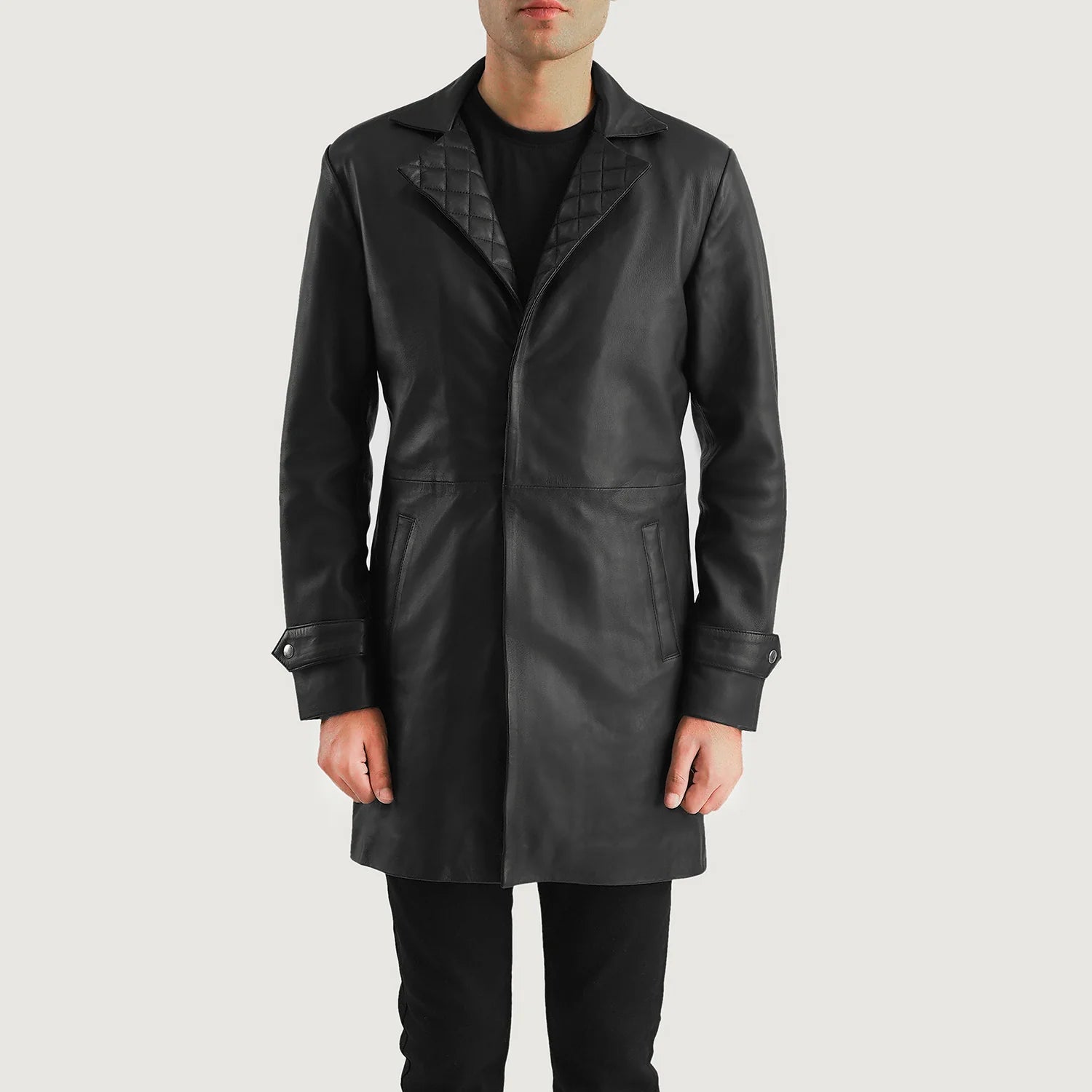Men's Heritage Leather Coat